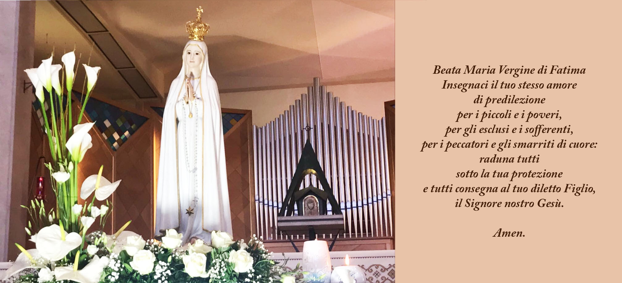 Asisium in festa: la Madonna Pellegrina di Fatima è tra noi