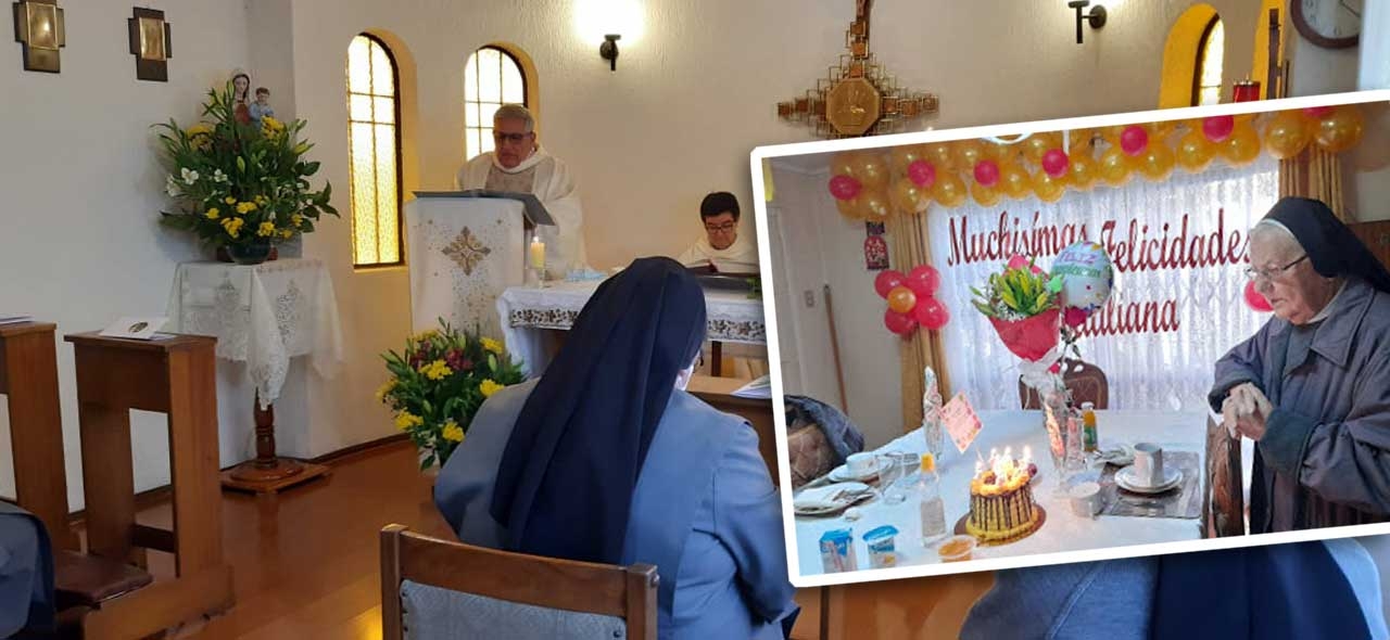 90 anni di vita e 70 anni di vita consacrata di Suor Attiliana Durigon Tonon
